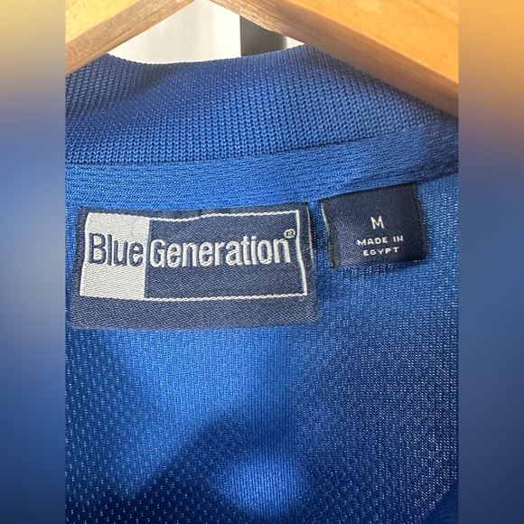 Louisiana Tech Blue Polo Shirt Sz M - Picture 4 of 9